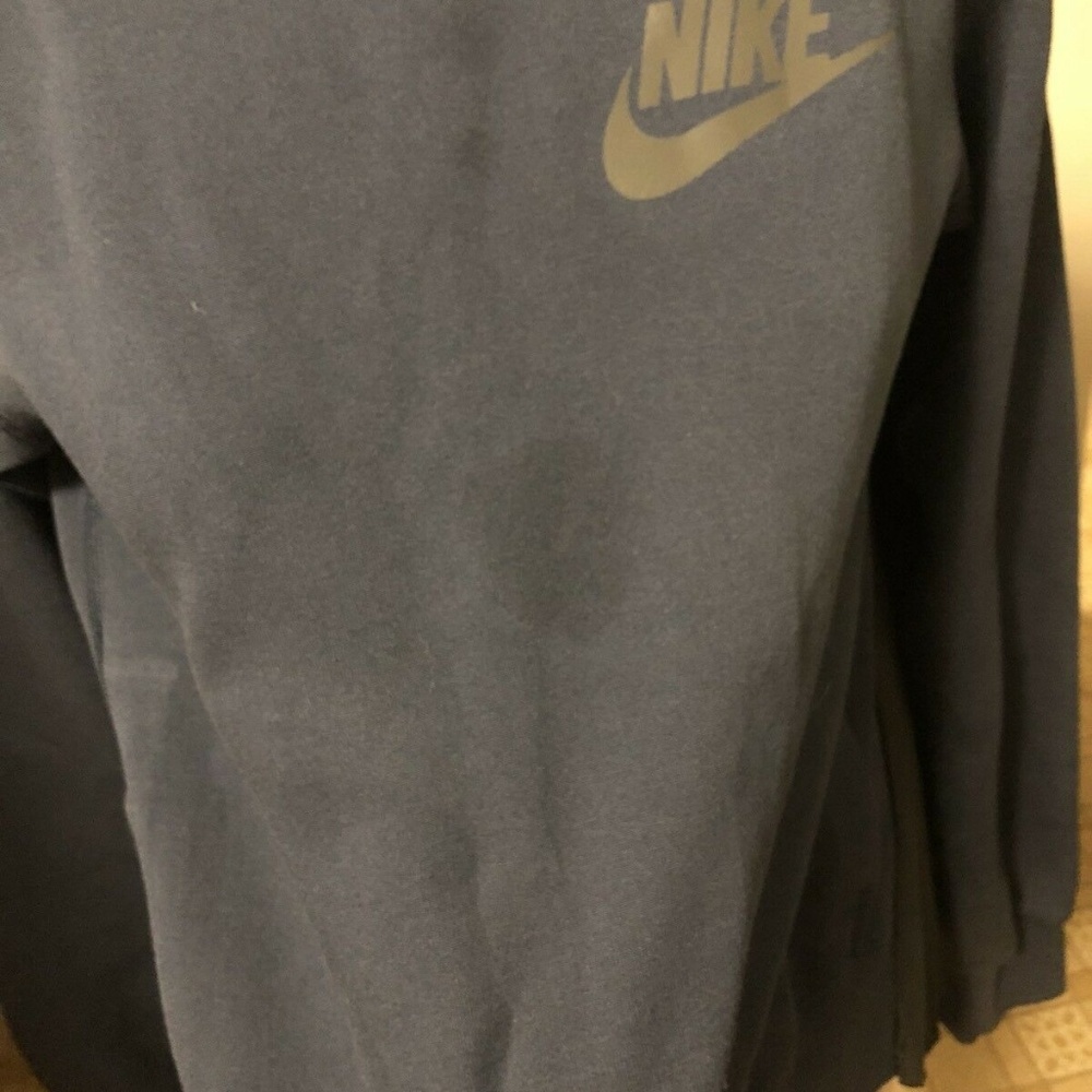 SOLD NIKE x SACAI sz XXS Sweatshirt NAVY Blue - Picture 5 of 8
